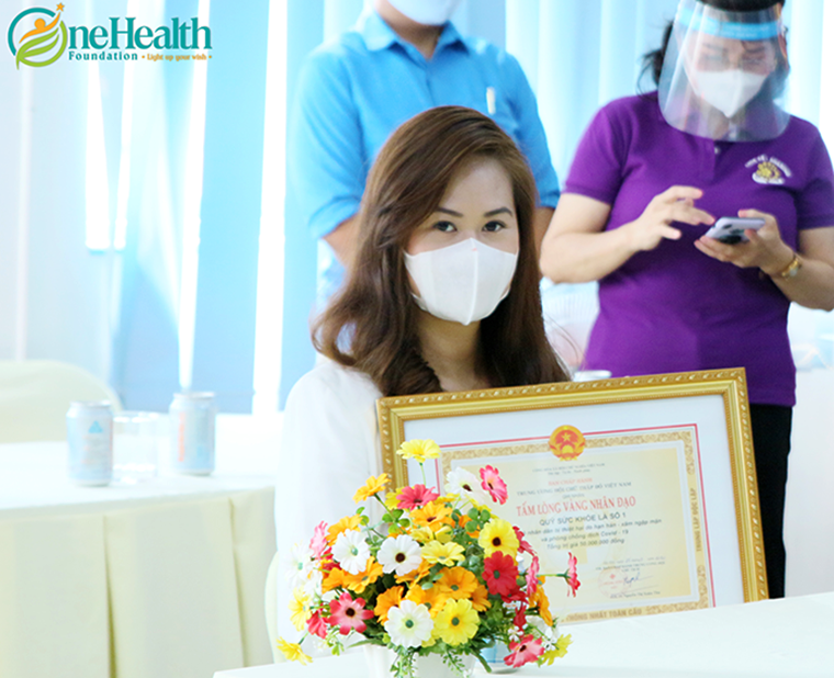 ONE HEALTH FOUNDATION PARTICIPATES IN THE CELEBRATION FOR THE PEOPLE AFFECTED BY COVID-19 AND SOIL SALINITY